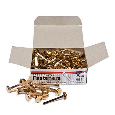 Fasteners Brass Plated (1", 100 Pack) - Image 7